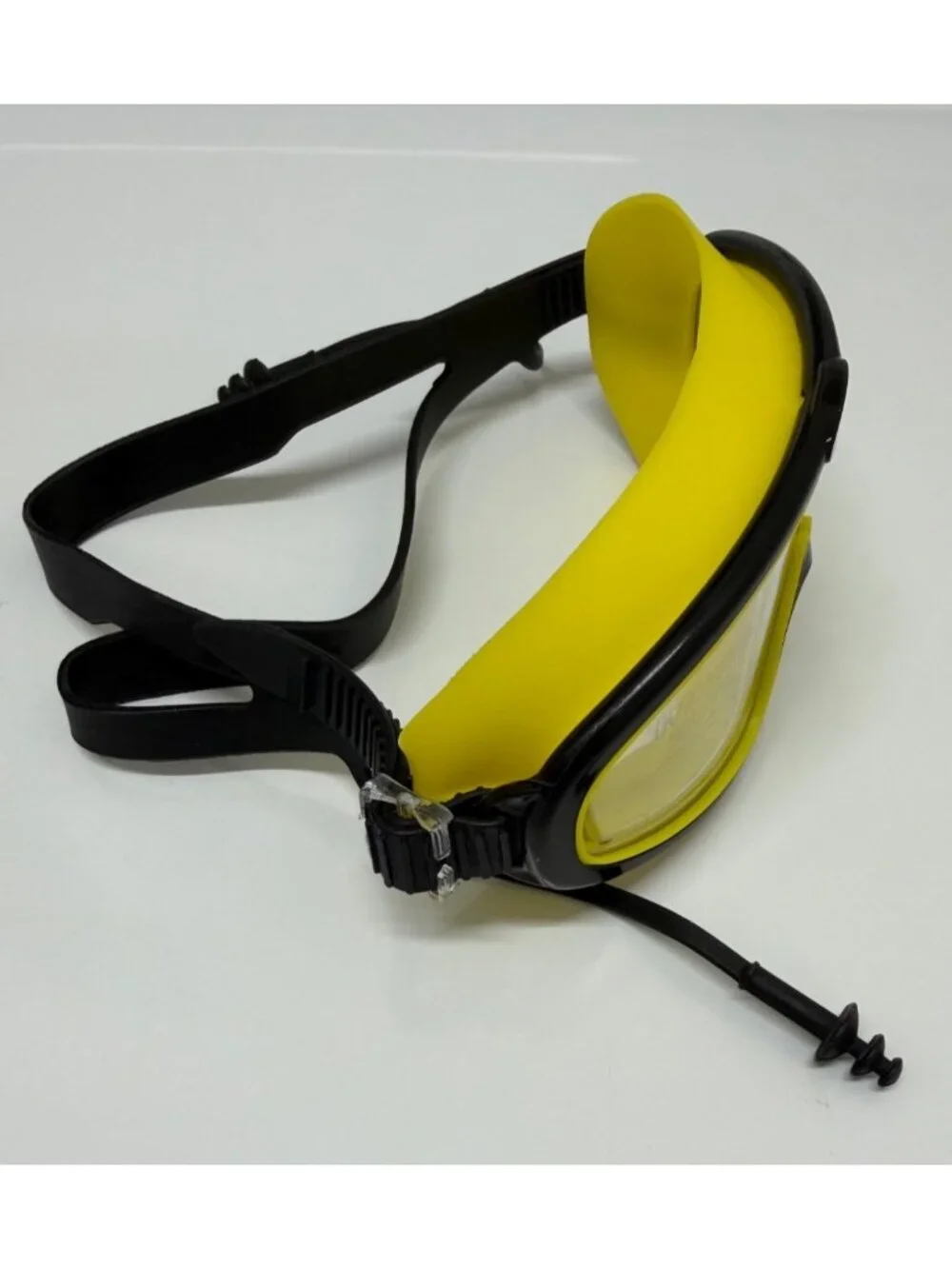 Adult UV Protective Anti‑Fog Safety Goggles – Yellow/Black Frame